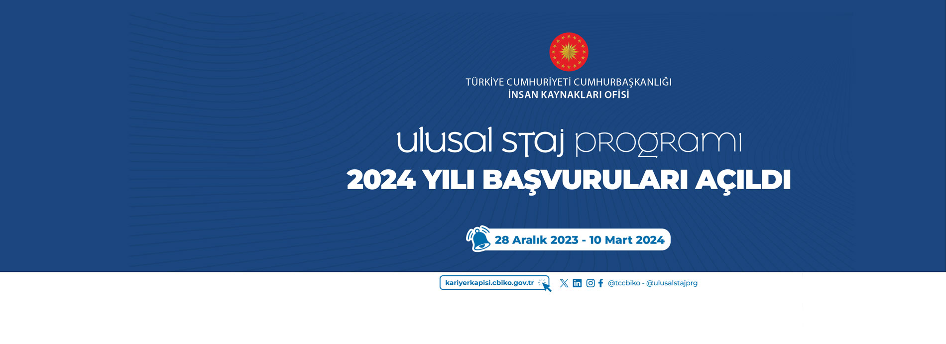 Ulusal Staj Programı 2024