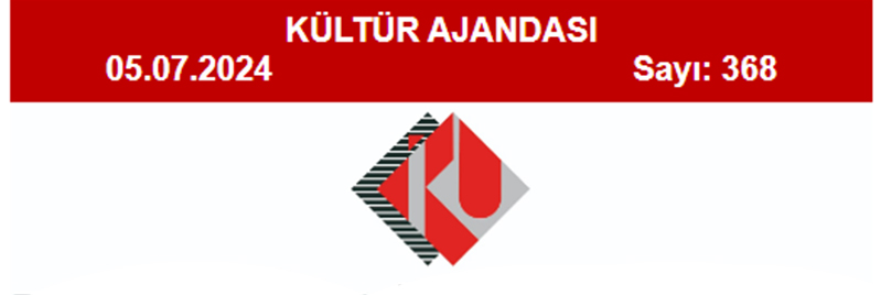 Kültür Ajandası 368. Sayı