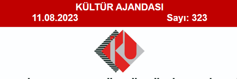 Kültür Ajandası 323. Sayı