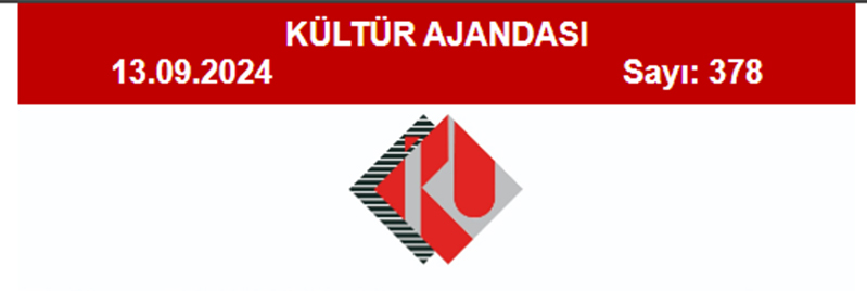 Kültür Ajandası 378. Sayı