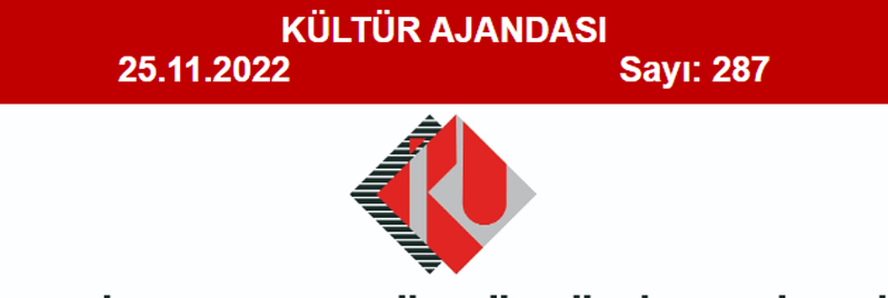 Kültür Ajandası 287. Sayı