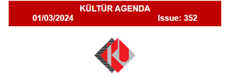 KÜLTÜR AGENDA Issue 352