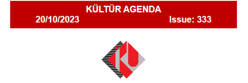 KÜLTÜR AGENDA Issue 333