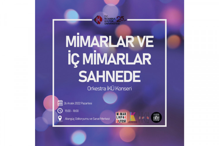 "Mimarlar ve İç Mimarlar Sahnede" 